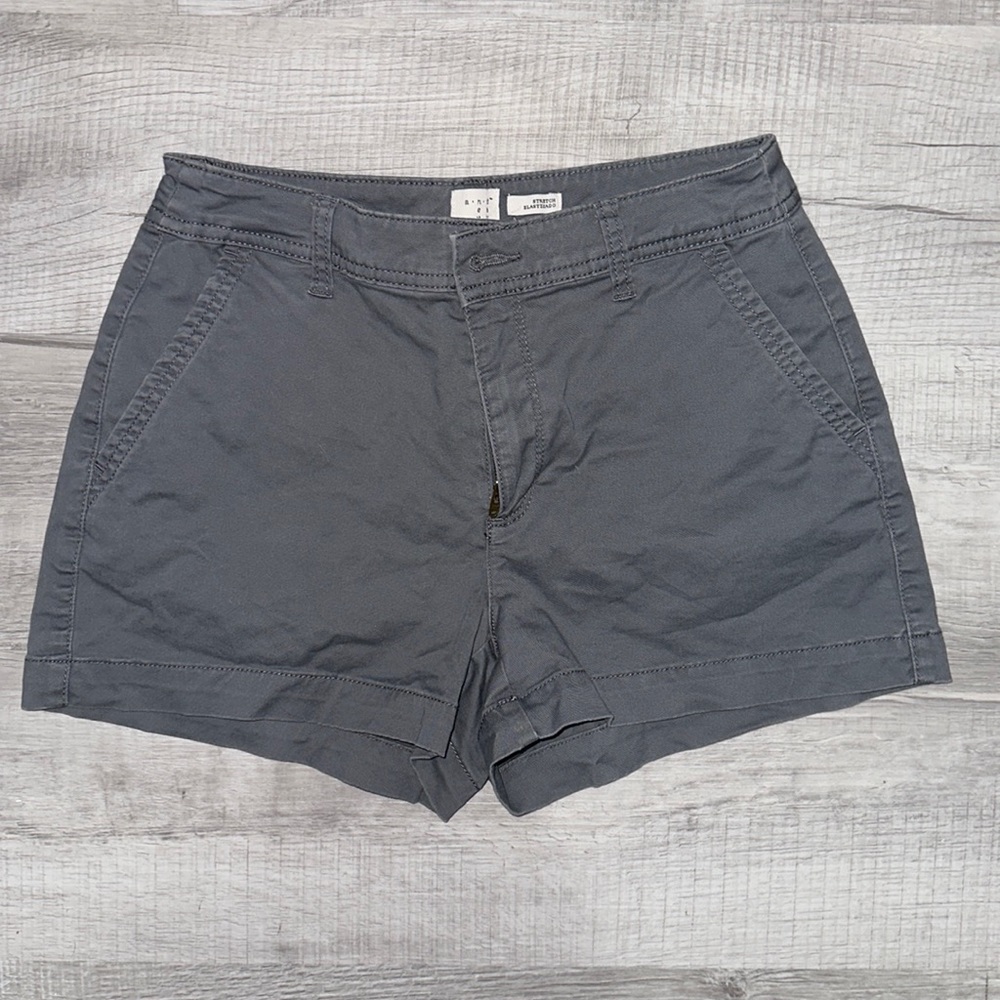 Grey dress shorts